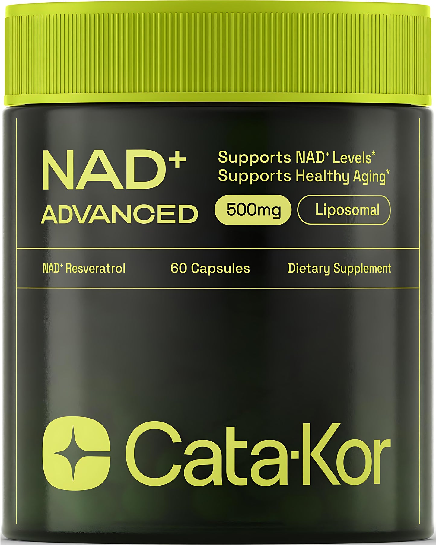 NMNH Supplement Alternative - Liposomal NAD with Resveratrol - High Purity NAD Supplement for Anti-Aging, Energy, Focus - 60 Capsules